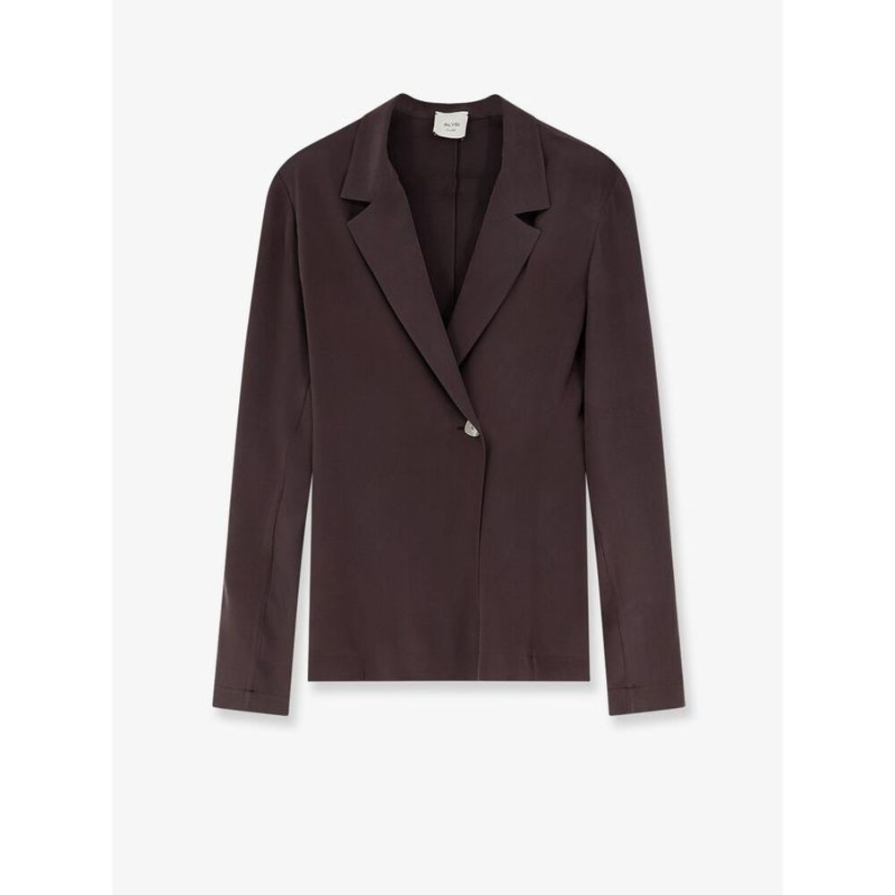 Alysi Women Loose Silk Blazer